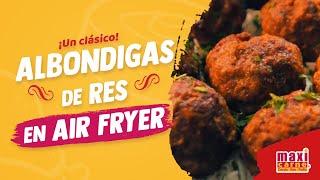 Receta de Albóndigas de Res en Freidora de Aire | HAZLO CON MAXICARNE