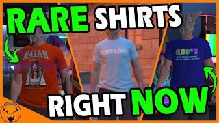 100+ Rarest Shirts You Can Get RIGHT NOW in GTA Online