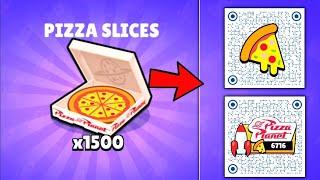 FREE GIFT  x1500 QR CODE PIZZA SLICES  QR CODE BRAWL STARS  BRAWL STARS NEW UPDATE