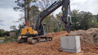 Ripping Out The Temporary Overflow And Building The New 9 Acre Pond Dam!