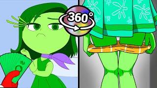 Disgust got money for this... | Inside Out 2 comic dub in 360 VR Cinema