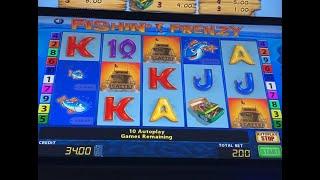 Fishin Frenzy Double Bonus. SLOTS UK. CORAL FOBT.(March 2023)