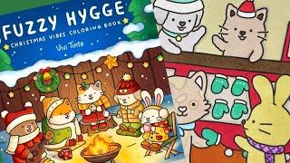 Fuzzy Hygge Christmas Coloring Book (Vivi Tinta), Knitting Corner - Relaxation with Christmas Music