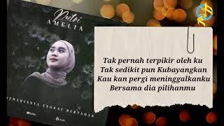 Seharusnya Engkau Bertahan - Putri Amelya || Cipt: Andi Makkulau S.Pd, M.Pd || Official lyrics video