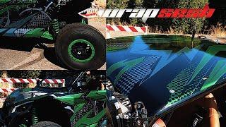 The Green Machine - Custom Graphics Can-Am with mega goodies