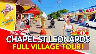 CHAPEL ST LEONARDS | Tour of Chapel St Leonards Skegness from the Green to the Beach | 4K Walk