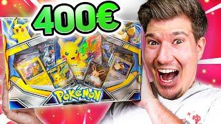 4€ VS 400€ Pokémon Box Opening! 