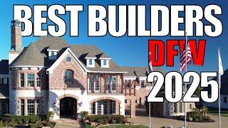 2025 Best Builders in DFW