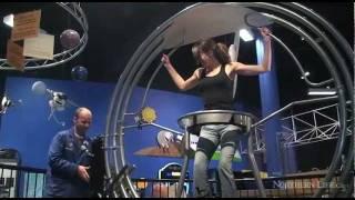 Human gyroscope at Science North - Sudbury News