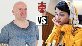 Duell über sechs Partien gegen WGM Mobina Alinasab