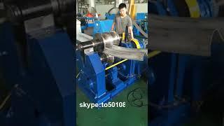 guardrail curving machine, toll way guardrail forming machine, flex beam guardrail machine