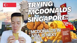 Mcdonalds Singapore Review 2023 | Asia Mcdonalds is LITT! 