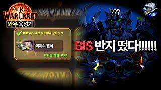 고술 최고의 반지 득템! 로그갱신 야무지게 해버렸습니다｜와우 내부전쟁 1시즌 고양 주술사 육성기 EP.21