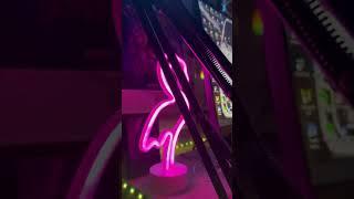 Flamingo Sign Neon Table Lamp #flamingo #neonlights #pcbuild #youtubeshorts #shorts