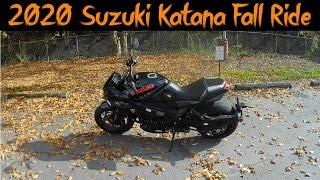 2020 Suzuki Katana Fall Ride and 2022 Suzuki Katana Improvements