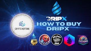 Drip Network: How to Buy DripX.