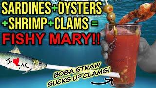 Seafood Bloody Mary w/ Boba Straw Clam Action! | Canned Fish Files Ep. 56