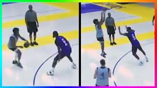 Bronny 1v1 iso LeBron During Practice Footage & Did This...