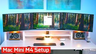 How To Setup Triple Monitors with Mac Mini M4/M4 Pro