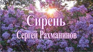 Романс Сирень Сергей Рахманинов