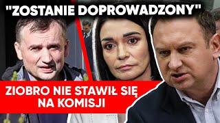 "Zostanie doprowadzony". Ziobro znów się nie stawił. Trela zapowiada kolejne kroki