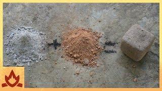 Primitive Technology: Wood Ash Cement