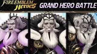 Fire Emblem Heroes - Grand Hero Battle: Garon INFERNAL+Lunatic F2P No SI Guide