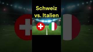 Schweiz vs. Italien EURO2024 Achtelfinale Tipp #fußball #schweiz #italien #euro2024 #achtelfinale