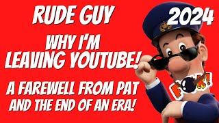 “Postman Pat Leaving Youtube" by RUDE GUY Funny Adult Comedy Video 2024 Dubbed Adult British Humour.