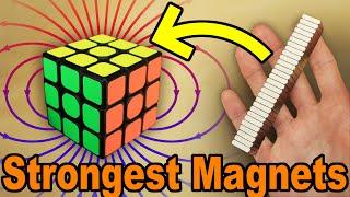 I put the STRONGEST Magnets in a Rubik's Cube!