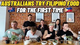 Australians TRY FILIPINO FOODS for the FIRST TIME (Balut, Dinuguan and Kwek-Kwek)@BeTheOneBT1