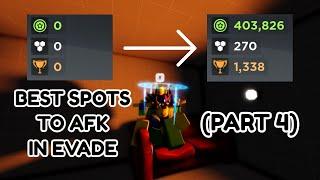 BEST SPOTS TO AFK IN EVADE *$$$* (Part 4)