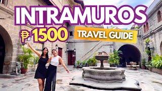 Intramuros 2025 Travel Guide: History, Museum, Food Tour • Old Manila Walled City Trip • Budget Vlog