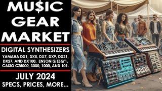 MUSIC GEAR MARKET: DIGITAL SYNTHESIZERS JULY 2024