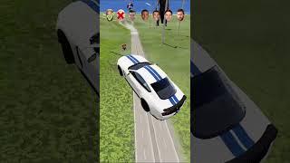 Neymar vs CR7 vs Messi Jump Challenge ️  Beamng.Drive #shorts