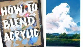 5 Acrylic Painting Techniques