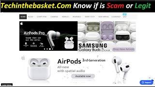 Techinthebasket ! Techinthebasket Reviews ! Techinthebasket.Com Know if is Scam or Legit ?