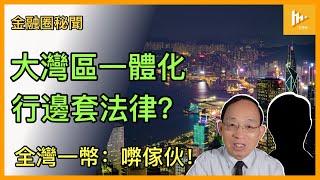 港澳若全面大陸化 聯繫匯率玩完｜倡大灣區一體化 智庫文章下架｜如中央管理大灣區 會否全區實行香港普通法?［金融圈秘聞 EP151］