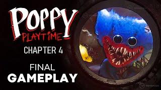 Gameplay POPPY PLAYTIME Chapter 4  FINAL - El REGRESO de Huggy Wuggy [Español]