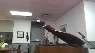 Jacob Adams piano recital