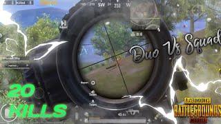 Pubg DUO VS SQUAD Gameplay in ace lobby  HOW TO KILL BY YOUR CONFIDENCE