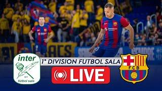 Movistar Inter FS v FC Barcelona | Futsal Primera Division | Live 27/04/2024