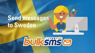 Send SMS messages to Sweden