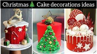 Incredible Christmas cake decoration ideas|| Trendz hub