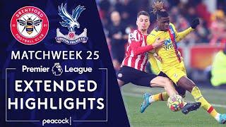 Brentford v. Crystal Palace | PREMIER LEAGUE HIGHLIGHTS | 2/12/2022 | NBC Sports