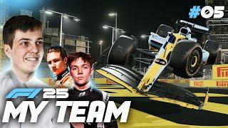 HOW DID WE MANAGE THIS!? F1 25 My Team Career | Round 5 Saudi Arabian GP