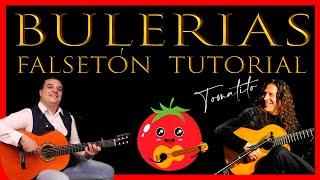 FALSETÓN TOMATITO CAMARÓN BULERÍAS GUITARRA FLAMENCA TUTORIAL ME LA ENSEÑÓ EL PERSONALMENTE!!