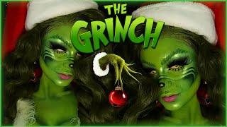 The GRINCH - Glam Christmas Makeup Tutorial