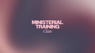 Baptism // Apostle Michael Thomas // Ministerial Training Class