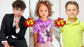 King Ferran vs Alaia McBroom vs Kids Roma Show Lifestyle Comparison 2024